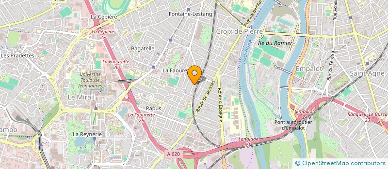 localisation de l'entreprise MONSIEUR CLAUDE MAURECH à TOULOUSE