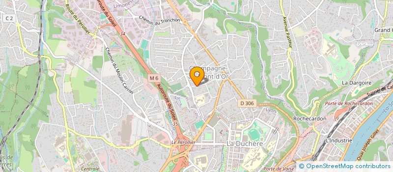 localisation de l'entreprise MONSIEUR CLAUDE MAZALLON  CHAMPAGNE-AU-MONT-D'OR