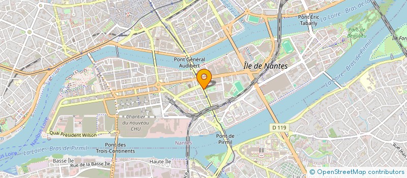 localisation de l'entreprise MONSIEUR CLAUDE MAZERON  NANTES