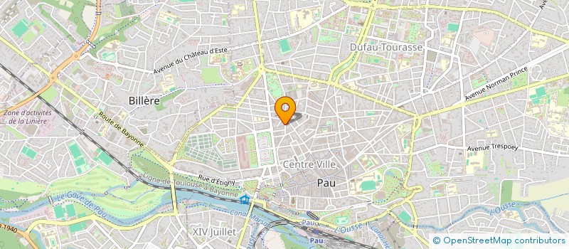 localisation de l'entreprise MONSIEUR CLAUDE MBIGUINO APOGAGNO à PAU