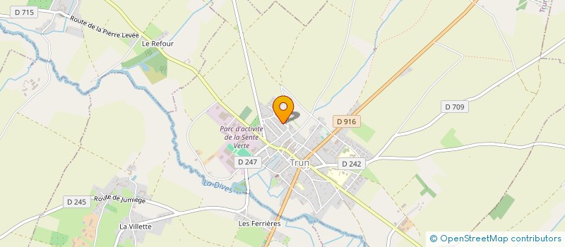 localisation de l'entreprise MONSIEUR CLAUDE MELCHIORRI à TRUN