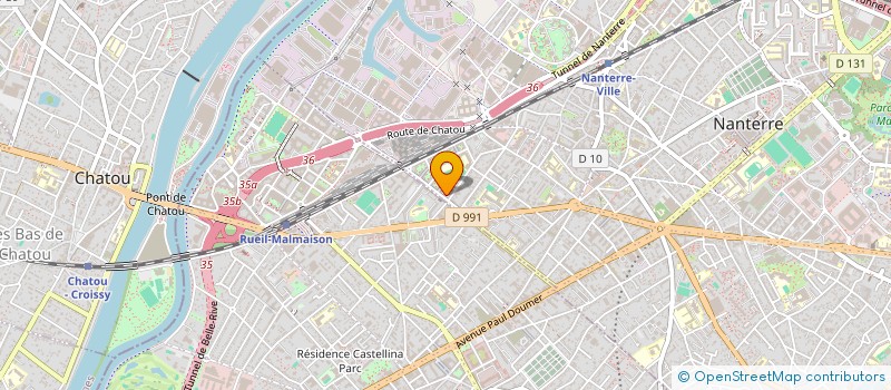 localisation de l'entreprise MONSIEUR CLAUDE MELINA  NANTERRE