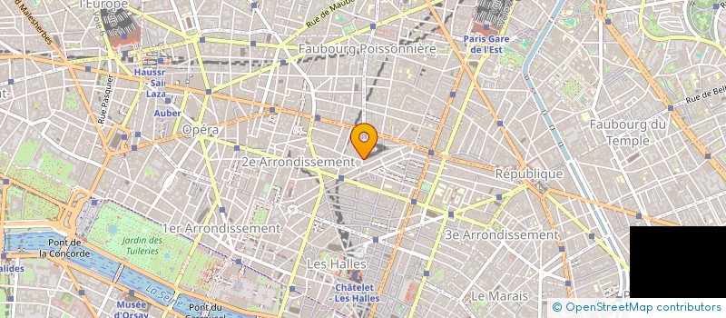 localisation de l'entreprise MONSIEUR CLAUDE MENASSE  PARIS