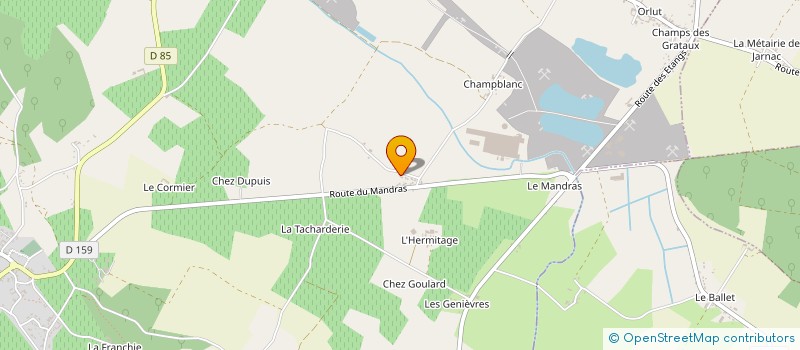 localisation de l'entreprise MONSIEUR CLAUDE MERIGEAULT à VAL-DE-COGNAC