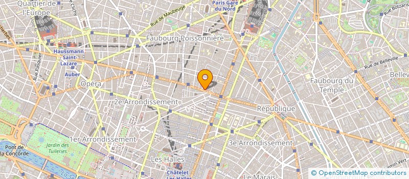 localisation de l'entreprise MONSIEUR CLAUDE MERLE DE LA BRUGIERE  PARIS