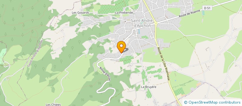 localisation de l'entreprise MONSIEUR CLAUDE MEUNIER à SAINT-ANDRE-D'APCHON