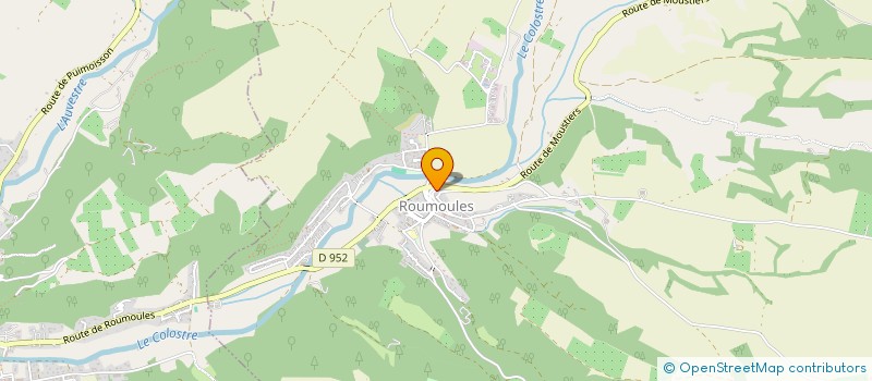 localisation de l'entreprise MONSIEUR CLAUDE MEUNIER  ROUMOULES