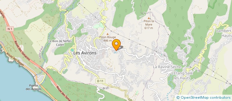 localisation de l'entreprise MONSIEUR CLAUDE MEYER  LES AVIRONS