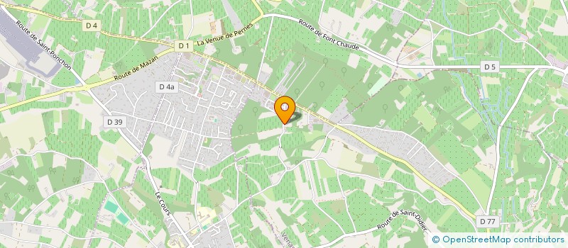 localisation de l'entreprise MONSIEUR CLAUDE MEYSEN  SAINT-DIDIER