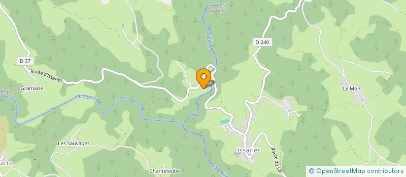 localisation de l'entreprise MONSIEUR CLAUDE MIALON  SALETTES