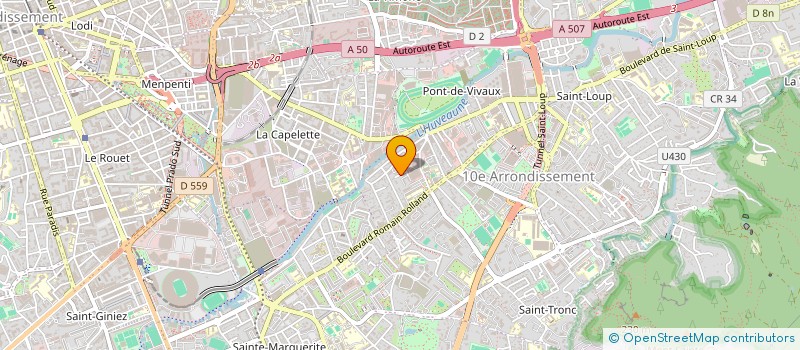 localisation de l'entreprise MONSIEUR CLAUDE MICHEL à MARSEILLE