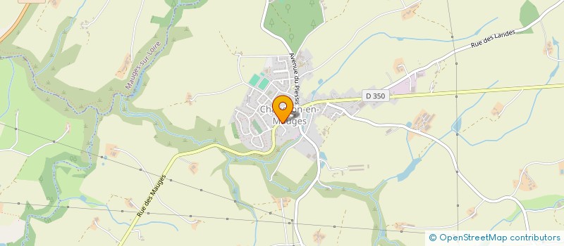 localisation de l'entreprise MONSIEUR CLAUDE MICHEL  MAUGES-SUR-LOIRE