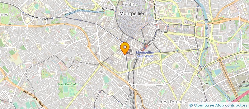 localisation de l'entreprise MONSIEUR CLAUDE MICHEL à MONTPELLIER