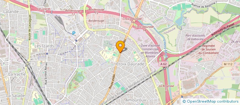 localisation de l'entreprise MONSIEUR CLAUDE MICHEL à TOULOUSE