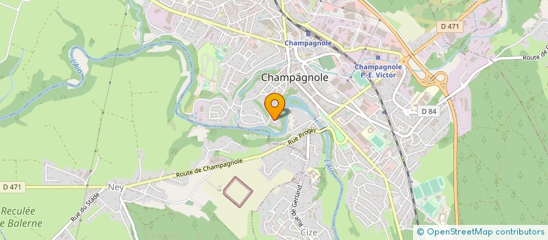 localisation de l'entreprise MONSIEUR CLAUDE MICHEL  MONTROND