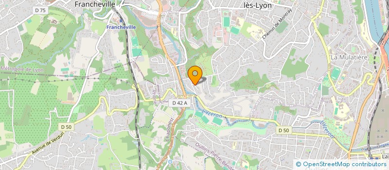 localisation de l'entreprise MONSIEUR CLAUDE MICHELOT à SAINTE-FOY-LES-LYON