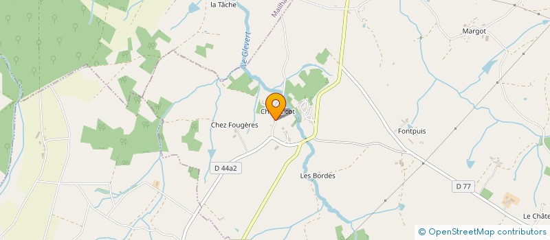 localisation de l'entreprise MONSIEUR CLAUDE MILLET à ARNAC-LA-POSTE