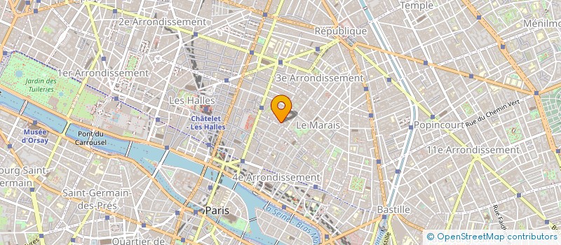 localisation de l'entreprise MONSIEUR CLAUDE MOENNER  PARIS