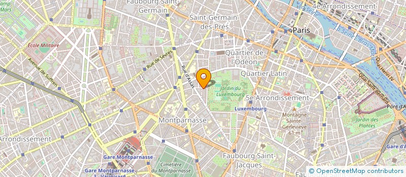 localisation de l'entreprise MONSIEUR CLAUDE MONOD  PARIS