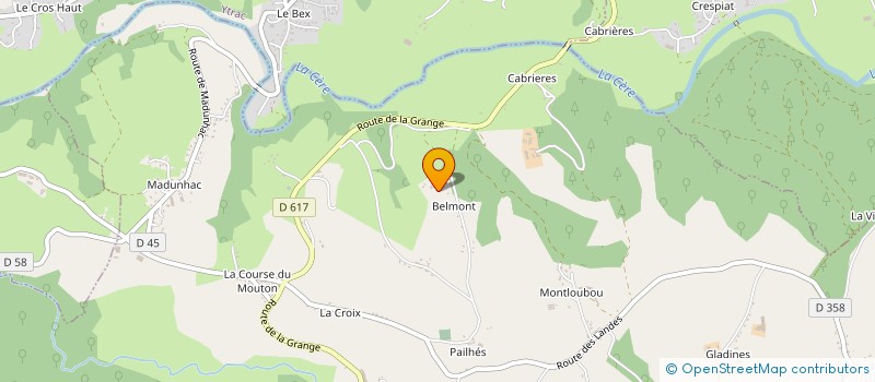 localisation de l'entreprise MONSIEUR CLAUDE MONTARNAL à ROANNES-SAINT-MARY
