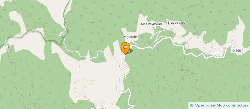 localisation de l'entreprise MONSIEUR CLAUDE MONTEILS  MIALET