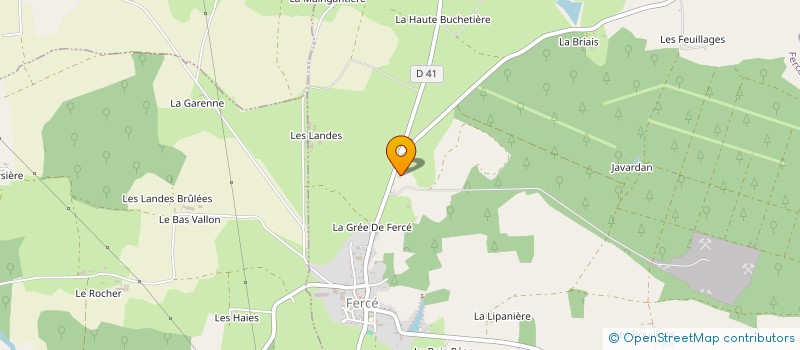 localisation de l'entreprise MONSIEUR CLAUDE MOREAU à SOULVACHE