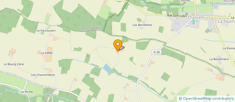 localisation de l'entreprise MONSIEUR CLAUDE MORICE à LA CROIX-DU-PERCHE