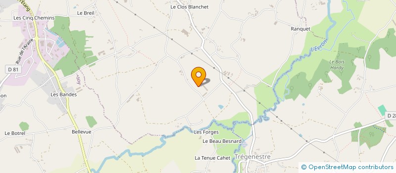 localisation de l'entreprise MONSIEUR CLAUDE MORIN  POMMERET