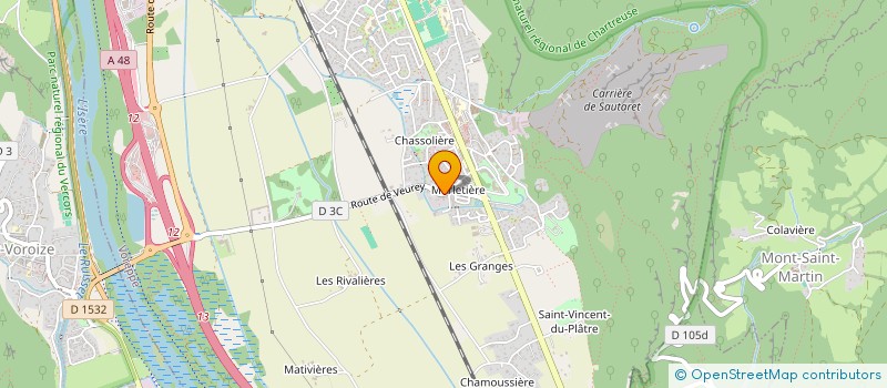 localisation de l'entreprise MONSIEUR CLAUDE MORISSONNEAU à VOREPPE