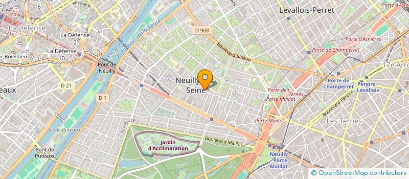 localisation de l'entreprise MONSIEUR CLAUDE MORTUREUX à NEUILLY-SUR-SEINE
