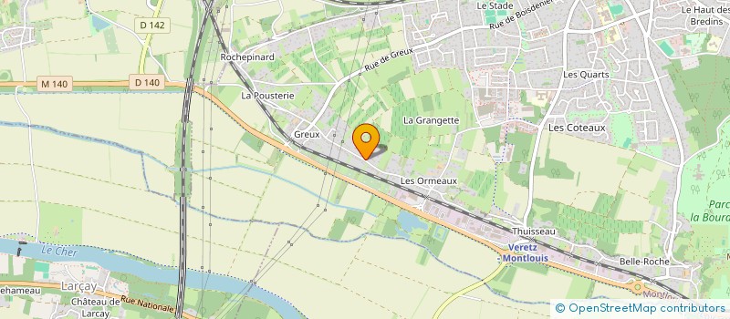 localisation de l'entreprise MONSIEUR CLAUDE MOTTET à MONTLOUIS-SUR-LOIRE