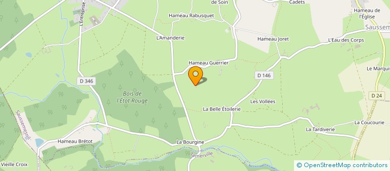 localisation de l'entreprise MONSIEUR CLAUDE MOUCHEL  SAUSSEMESNIL