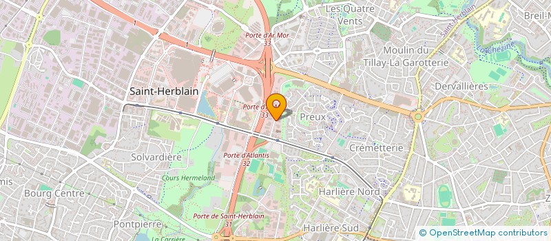 localisation de l'entreprise MONSIEUR CLAUDE MOUILLERE  SAINT-HERBLAIN