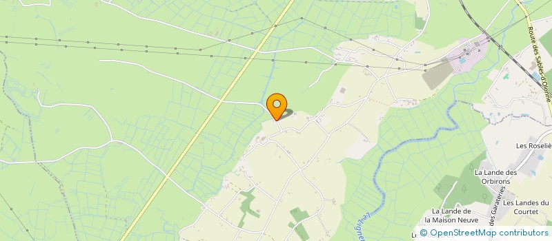 localisation de l'entreprise MONSIEUR CLAUDE MOURAIN  LE PERRIER