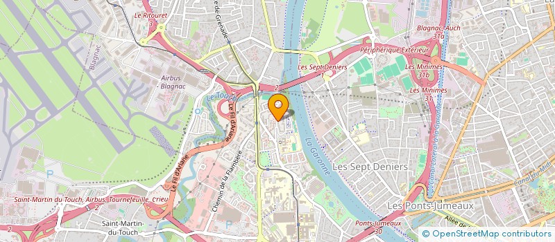 localisation de l'entreprise MONSIEUR CLAUDE MOURET à TOULOUSE