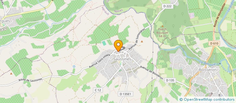 localisation de l'entreprise MONSIEUR CLAUDE MUR à SAUSSINES