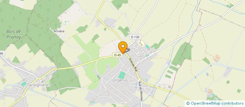 localisation de l'entreprise MONSIEUR CLAUDE MURET à ORGERUS