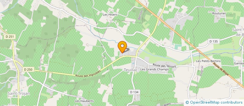 localisation de l'entreprise MONSIEUR CLAUDE NAISSANT à TEUILLAC
