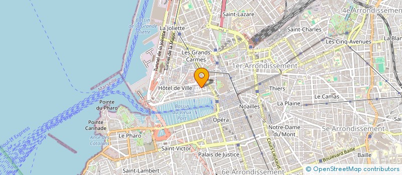 localisation de l'entreprise MONSIEUR CLAUDE NEGREL à MARSEILLE