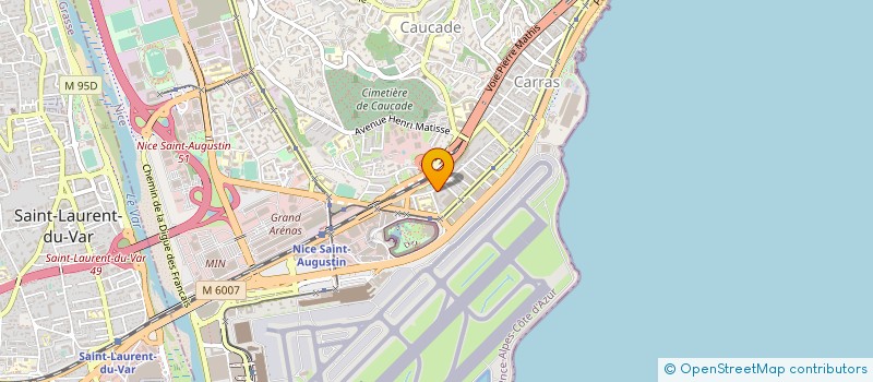 localisation de l'entreprise MONSIEUR CLAUDE NILLES à NICE