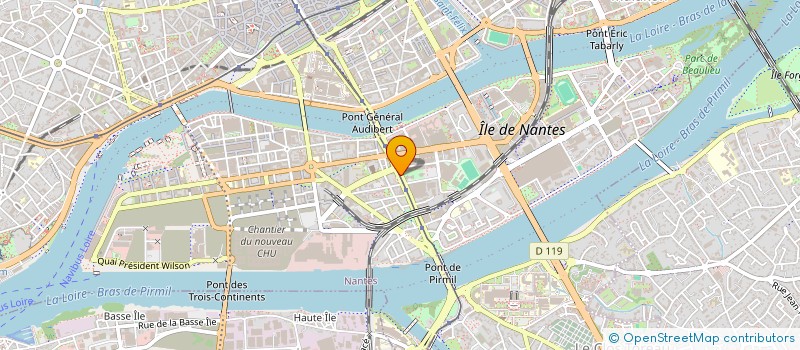 localisation de l'entreprise MONSIEUR CLAUDE NOEL à NANTES
