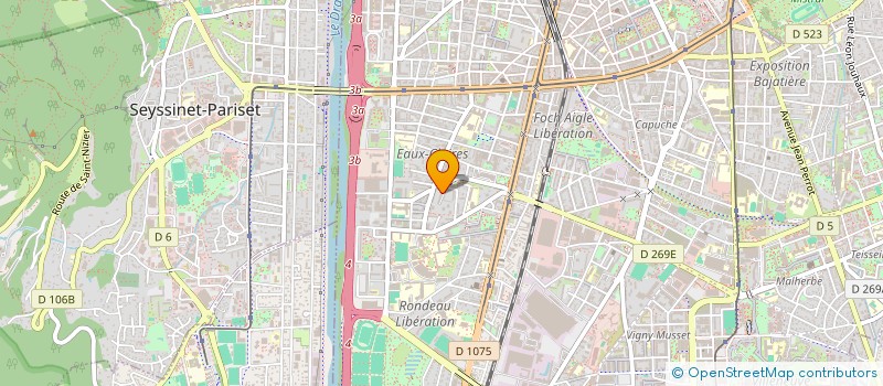 localisation de l'entreprise MONSIEUR CLAUDE NOIZET  GRENOBLE