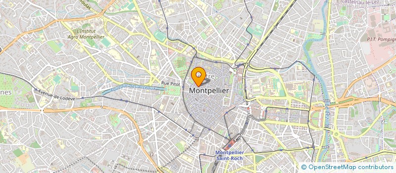 localisation de l'entreprise MONSIEUR CLAUDE O SUGHRUE à MONTPELLIER