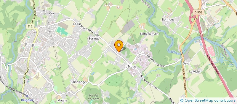 localisation de l'entreprise MONSIEUR CLAUDE OBERSON à REIGNIER-ESERY