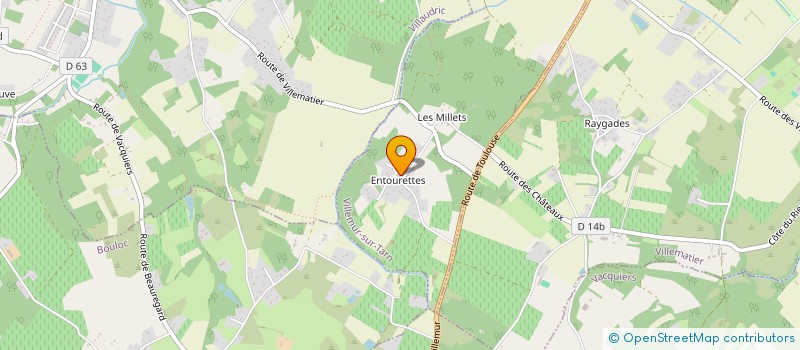 localisation de l'entreprise MONSIEUR CLAUDE OILLIC à VILLEMUR-SUR-TARN