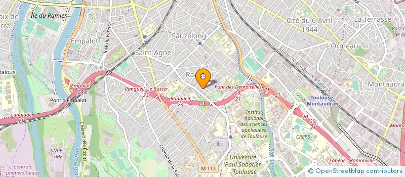 localisation de l'entreprise MONSIEUR CLAUDE OJEDA à TOULOUSE