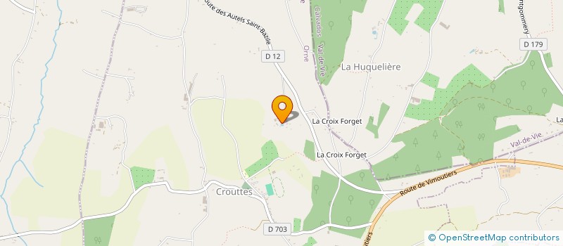 localisation de l'entreprise MONSIEUR CLAUDE OLIVIER à CROUTTES