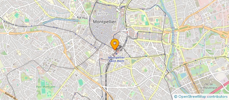 localisation de l'entreprise MONSIEUR CLAUDE OLLIER à MONTPELLIER