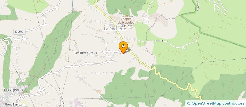 localisation de l'entreprise MONSIEUR CLAUDE OLLIVIER à LA ROCHETTE
