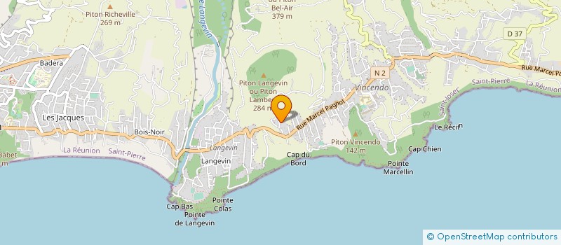 localisation de l'entreprise MONSIEUR CLAUDE OLSENCE à SAINT-JOSEPH